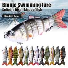 5PCS/10PCS Bionic Swimming Lure Fishing Bait 10cm Accessories For All Kinds Of Fish - 彩色 - 查看 1