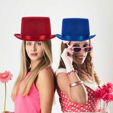 Top Hats For Adults Deluxe Tuxedo Hat Costume Magician Hat Party Favors For Men And Women