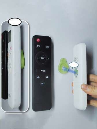 1pc Magnetic Storage Shelf For Living Room Wall Organizer, Remotes, Small Items, No Drill Sticky Wall Mount Holder (Each Holds 200g, Multiple Can Be Combined For Higher Capacity, Anti-Slip)