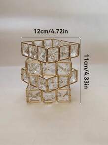 1pc Luxury Lamp Shade, Compatible With E27/E14 Bulb Base, Suitable For Living Room, Bedroom, Dining Room, Home Decoration, Hotel, Table Lamp Shade, Wall Lamp Shade, Pendant Light Shade, Rust-Resistant , Home Decor Light Accessories (1pc E27 To E14 Adaptor Included)