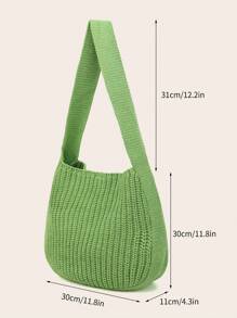 ENBEI Bolso de playa para vacaciones de verano, bolso de ganchillo elegante y de moda, bolso bandolera de gran capacidad para mujer, excelente para el verano, vacaciones y uso diario, esencial de viaje para estudiantes universitarios, mujeres de negocios casuales, regalo del Día de la Madre, regalo del Día del Maestro, regalo de dama de honor para bodas