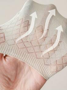 12 Paar Damen atmungsaktive komfortable unsichtbare Knöchelsocken - elegante & besondere Serie, sortierte weiche Farben, dehnbar & waschbares Material, geeignet für Lässig- und Businesskleidung im Frühjahr/Sommer, süße Socken für Sommerschuhe, kariertes Muster, elastische Struktur