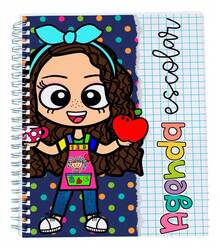 Agenda Escolar 25-26 Maestra Pasta Dura Mod Inspire #5 Blanco Docente 2026 - Multicolor - Ver 1
