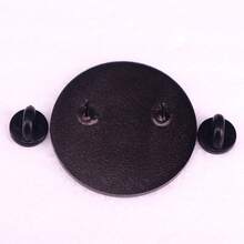 Reading Lover Skull Brooch - Multicolor - View 2