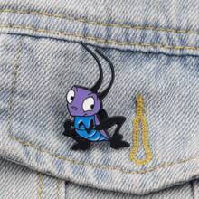 Disney 1 pièce Broche émail Mulan & Mushu Disney - Adorable badge pour sacs et vêtements, école