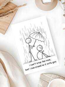 1 Thẻ động viên dễ thương dành cho anh ấy, cô ấy, Thẻ cảm thấy tốt hơn cho bạn bè, anh trai, chị gái, đồng nghiệp, Quà tặng chia buồn khi trải qua thời gian khó khăn, Mất việc làm - Nhiều màu - Xem 5