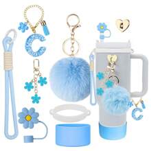 Stanley-Cup-Dekorationszubehör, 8–9 mm Strohhalmverschluss, Silikonstiefel 30 40 oz, kompatibel mit Stanley Cup, Weihnachtsgeschenk für Mädchen, DIY-Geschenk, kreative Dekoration, Thanksgiving-Dekoration, Geschenk-Dekoration für Freunde, Weihnachtsparty-Dekoration, Stanley-Zubehör, Weihnachtsbecher, Schulanfangsbedarf