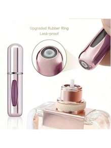 1/3/5/10/15pcs Portable Perfume Travel Refillable Bottle, 5ml Travel Size Atomizer Dispenser, Pocket Purse Perfume On The Go Container, Spray Bottles For Traveling