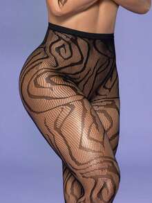 Women's Sexy Fishnet Stockings Printed High Waist Mesh Sexy Black High-Rise Christmas Halloween Others Thanksgiving Back To School Valentine's Day Pride Month Teacher's Day Father's Day Carnival Spring Picnic Mother's Day Ramadan New Year April Fool's Day Independence Day International Workers' Day Id Al-Adha St. Patrick's Day Nurses' Day Women's Day Spring Festival Elegant Casual-Comfortable Casual-Casual Casual-Sporty Cute-Innocence Cute-Sweet Romantic-Romantic Romantic-Floral Romantic-French Fantasy-Simple Fantasy-Soft Fantasy-Gothic Exotic-Punk Exotic-Gothic Exotic-Funny Fantasy-Elegant Cute-Funny Formal Casual Casual Everyday Street Fashion Wild Floral Print Y2K Young Casual Vintage Beauty Women's Casual Luxurious Cute & Fun Edgy Ultra Sexy Sexy Gothic Cos Sexy Romantic-Vintage Winter - 黑色 - 查看 3
