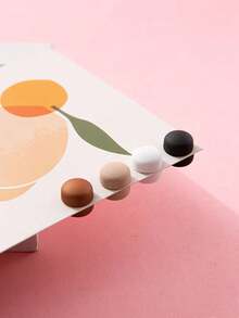 8pcs Multi-Functional Magnetic Scarf Pins, Colorful Needleless Magnetic Scarf Clips, Brooch For Women's Clothing Scarf (No Card) - Multicolor - View 7