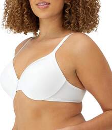 Maidenform Women's Everyday Full Coverage Cushioned Underwire Bra - 白色 - 查看 2
