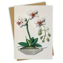 1pc Greeting Card, Wish You Look More And More Beautiful,School Supplies,Back To School