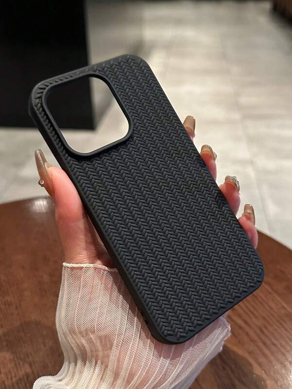 VRNOEI Étui de téléphone à motif rayé compatible avec 16/15/14/13/12/11 Pro Max 14 15 16 Plus, en matériau TPU, antichoc et simple, étui de protection étanche aux chocs et résistant aux rayures