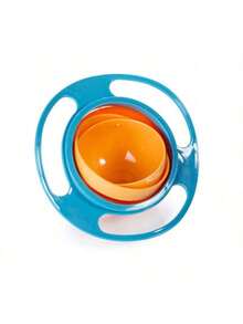 1个360°旋转防溢婴儿/儿童碗，趣味玩具碗（其中一个是勺子。下单前请仔细核对。） - 彩色 - 查看 11