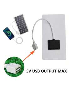 Flexible 2W 3W 5V Solar Panel, Multi-Function USB Solar Panel Charger For Phones