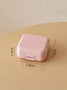 1pc/2pcs Pill Case, Portable Sealed Medicine Box, Mini Portable Pills Organizer Case, Waterproof And Moisture-Proof Travel Medicine Storage Box Small Pill Box With Separate Layers, Pocket Pill Box, Dispenser For Purse Vitamin Fish Oil Compartments Container Medicine Box, Medicine Organizer, Suitable For Outdoor Camping, Hiking, Fishing, Moisture-Proof, Mountaineering, And Travel - Multicolor - View 17
