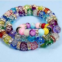100/200/500 Stücke runde Abstandsperlen in goldfarbener Beschichtung, tschechische Kristall-Strass für losen Perlenarmband Schmuck