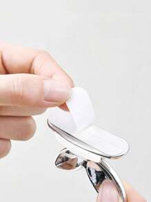 2pcs Cute Sprout Toilet Seat Lifting Handle, Leaf Shape Toilet Cover Pull, Keeps Hands Clean, Bathroom Drawer Pulls For Home Bathroom Accessories Bathroom Organizer Back To School