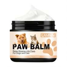 50g Crème pour les pattes des animaux de compagnie - apaise et soulage les pattes sèches, gercées et abîmées - fournit de l'humidité et de la protection pour les pattes et coussinets des chiens