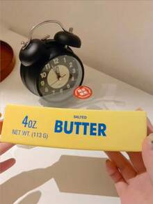 A Whole Soft Butter Stick, Relax Your Mind, Relieve Stress, Soft Comfort, The Slowly Rebounding Moist Soft Feeling, Party, Birthday Celebration, Desktop Decoration, Christmas Gift, Random, Butter, Stick - Yellow - View 5