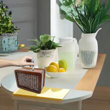 1 Premium Holzgeldbank mit Zähler - Spardose für den täglichen Bürogebrauch, aus stabilem Holz gefertigt, sichere Bargeldspardose, geeignet für Jungen und Mädchen, als Geschenk mit Stift zu Geburtstag, Abschluss, Schulanfang, Geldsparschwein, Schulmaterial