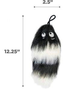 Outward Hound Tail Teaser Lure Dog Teaser Wand, - 黑色 - 查看 7