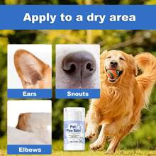 40 g Baume pour les pattes de chien - Hydrate et nourrit la peau - Répare les nez et les pattes secs - Le plus adapté pour les conditions météorologiques extrêmes - 40 g