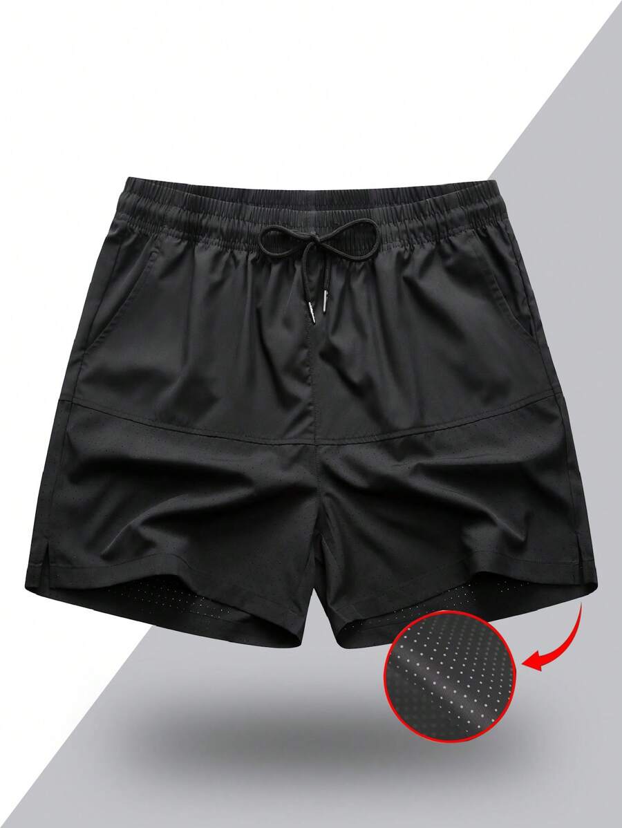 Men's Summer Sports Shorts, Loose Fit, European And American Style, Fitness, Running, Training, Outdoor, Basketball, Thin Material, New Arrival
