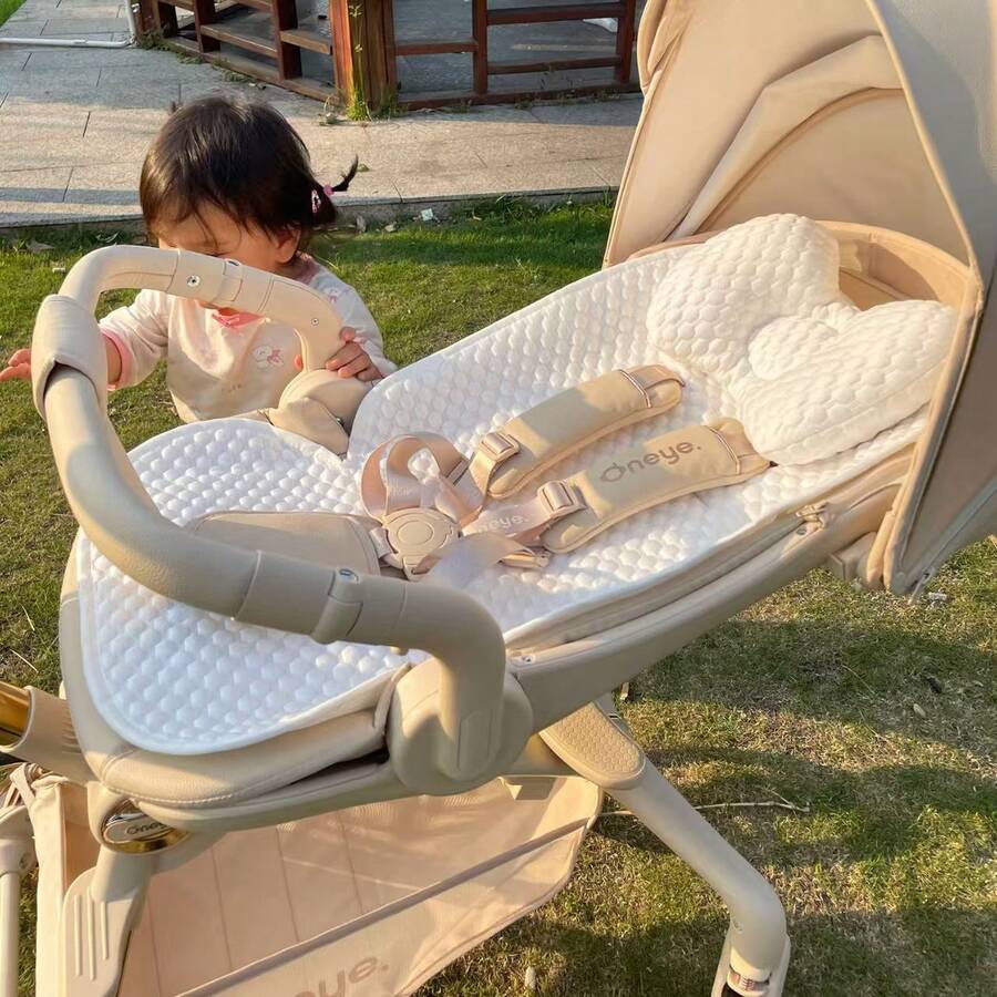 Baby Stroller Cooling Pad, Baby High Chair Summer Universal Cooling Pad, Stroller Cooling Pad Headrest - Multicolor - View 1