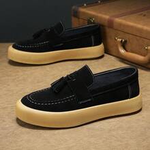 Stylische Herren-Loafer mit Fransen - Klassisches Englisch inspiriertes Design für Business & Freizeit