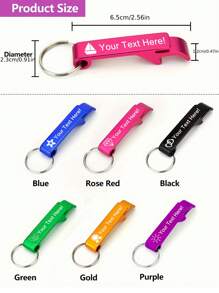 6-120-180pcs Personalized Metal Keychain Bottle Opener - Engraved Keyring Accessory, Ideal For Wedding Favors, Promotional Gifts, Lightweight, No Electricity Engraving, Stainless Steel, Mildew Resistant High Quality Custom Design, Unique Gift Suitable For His Friends, Family, Kitchen, Restaurant, Home, Multi-Functional, Durable, Ornamental, Reusable, Exquisite, Stylish, High-Quality, Unique, For Valentine's Day, For Weddings, For Housewarming