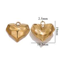 1 Peça Pingente Perfurado Geométrico Banhado a Ouro 18k de Aço Inoxidável 304, Acessório de Joalheria DIY para Uso Diário de Mulheres