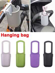 1 funda para vaso de bicicleta de carretera, accesorio soporte para vaso, bolsa colgante para carrito de bicicleta eléctrica, soporte para vaso de silicona, soporte para vaso de bicicleta, barandilla de piscina, bolsa colgante para té con leche, bolsa para vaso de silicona multifuncional