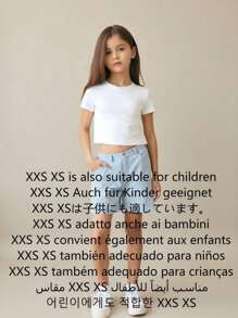 2 pezzi magliette da donna a maniche corte, collo rotondo, attillate, crop top, stile casual, per primavera ed estate, magliette da donna, top basic, crop top, top per uscire, outfit donna per primavera ed estate, maglietta a maniche corte, vestiti di primavera, top, top da donna per l'estate, outfit estivi, crop top, maglietta, top nero, top bianco