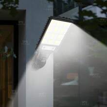 1/2pcs Solar Outdoor Wall Lights,Solar Motion Sensor Lights, Solar Security Light,18650 High Capacity Battery Solar Floodlight,3 Dimming Modes Solar Street Light, LED Solar LightsSuitable For Garden Lights Yards Decor, Outdoor Lights,Decorative Lights Balcony Lights ﻿