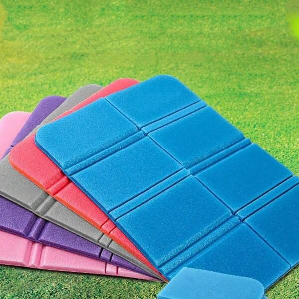 1 Stück tragbares faltbares Sitzkissen für Outdoor, wasserdichte Schaumstoffmatte für Camping, Picknick, Busreisen