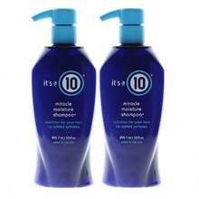 It's A 10 Miracle Moisture Shampoo 10oz/295.7ml (2 Pack) Hydrating & Smoothing Formula, Preps Hair For Styling, Controls Frizz And Adds Shine, Perfect For Daily Use, Ideal For Travel, Suitable For All Hair Types, Great For Dry, Frizzy, Or Unruly Hair - 無色 - 查看 2