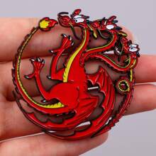 Disney 1 pièce Broche émail Mulan & Mushu Disney - Adorable badge pour sacs et vêtements, école