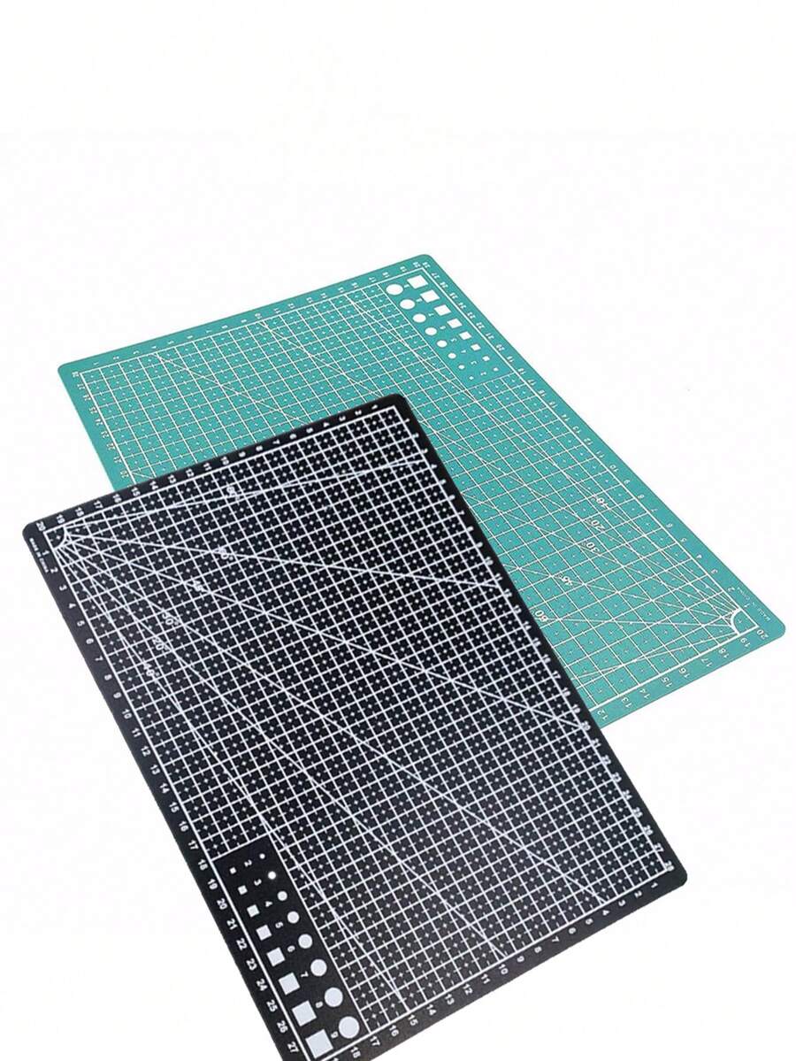 1 pieza Tabla de corte doble cara A4, tabla de cortar para manualidades, apta para exámenes, vuelta al cole, útiles escolares - 30*22 - Ver 1