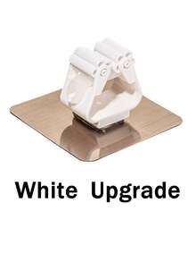 1~20 件带挂钩拖把收纳架，壁挂式拖把架浴室收纳架，塑料扫帚收纳架，适用于卧室、花园、浴室、家居、宿舍节省空间的家居浴室装饰夏季 - 灰色 - 查看 34