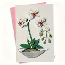 1pc Greeting Card, Wish You Look More And More Beautiful,School Supplies,Back To School