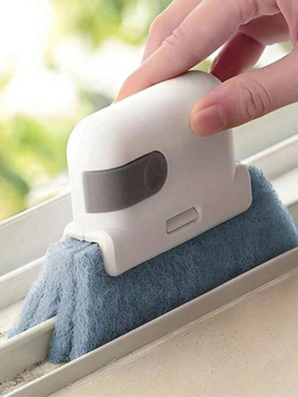 1pc/2pcs/3pcs/4pcs/5pcs New Multi-Functional Slotted Crevice Cleaning Brush, Window Track Cleaner