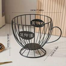 Nordic Style Light Luxury Snack Candy Storage Rack, Coffee Shop Desktop Display Rack, Household Coffee Capsule Storage Rack, Home Decoration, Coffee Table Storage Rack, Storage Rack Back To School