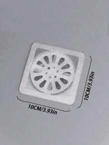 "10/30-Pack Bộ lọc thoát nước chống tháo rời - Miếng dán lưới hứng tóc khi tắm & bồn rửa sàn (Được chứng nhận bởi FDA, Thiết kế chống thấm nước & có thể tái sử dụng)" Quay lại trường học - Màu xám đen - Xem 6