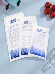 paquets de glace auto-absorbants pouvant être réutilisés par le réfrigérateur express aérien, la chaîne du froid des fruits de mer, les fruits frais, le refroidissement, les paquets de glace ménagers et une pointe de pack de conservation fraîche des aliments