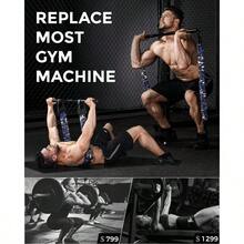 Portable Home Gym Set With Workout Bar Bench Pr Set Squat Resistance Band Door Anchor And MoreFull Body Workout Equipment To Build Muscle And Shape Body - Women|150LB - View 3