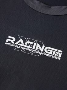 361degree 361° Men's Competition Swimsuit Top, Long Sleeve, Elastic Fabric, Non-Binding, Fashionable & Simple, Suitable For All Seasons, Versatile Daily Wear, Swimming, Fitness, Running, Outdoor Sports, Hot Spring, Surfing, Beach, Vacation, Water Sports, River Trekking, Rafting, Multi-Scenario Matching