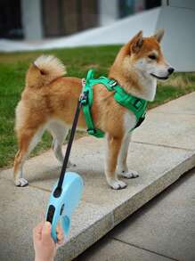 1pc 3 Meters/5m Retractable Pet Dog Leash For Medium Small Dogs, Multiple Colors Available