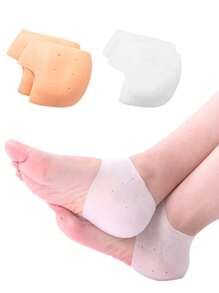 Silicone Toe Caps Protector, Toe Sleeve Forefoot Cushion Pads, Heel Grips, Half Insoles & Shoe Fillers For High Heels
