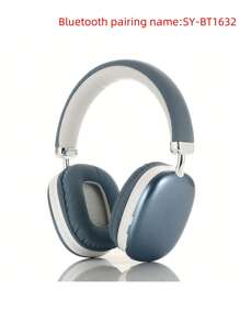 Auriculares inalámbricos, auriculares de diadema con Bluetooth, a prueba de ruido, con micrófono, retráctiles, excelente regalo para amigos, para viajes al aire libre, oficina, regalo considerado para hombres y mujeres, batería de 400mAh